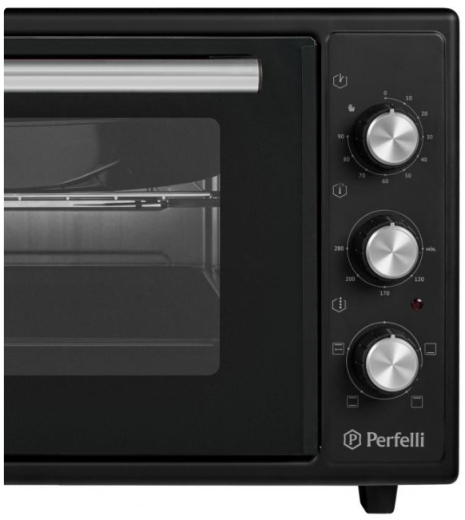 Духовка настільна Perfelli MIRAGE 37 BLACK - 5