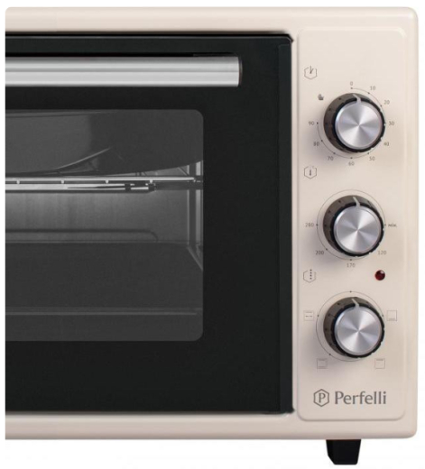 Духовка настільна Perfelli MIRAGE 37 IVORY - 5