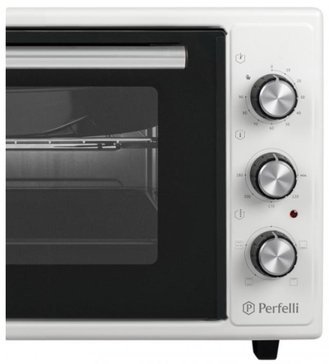 Духовка настільна Perfelli MIRAGE 37 WHITE - 5
