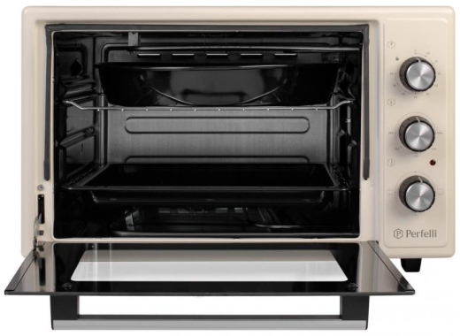 Духовка настільна Perfelli CLASSIC 37 IVORY - 4