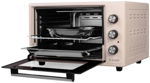 Духовка настільна Perfelli CLASSIC 37 IVORY - 5