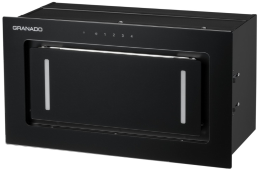 Вытяжка встраиваемая GRANADO Palamos 1614-1200 black glass - 2