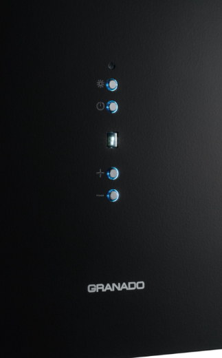 Вытяжка декоративная GRANADO Yunkos 2603-1200 black - 3