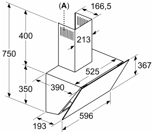 Витяжка похила Bosch DWK67PJ60T - 6