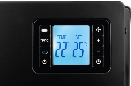 Обогреватель ECG TK 2080 DR Black - 6