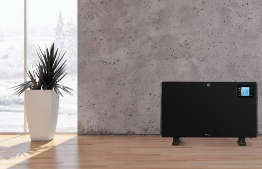 Обогреватель ECG TK 2080 DR Black - 7