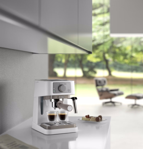 Ріжкова кавоварка еспресо Delonghi EC 260.W - 4