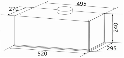 Витяжка вбудована GRANADO Palamos 4613-1200 White glass - 3