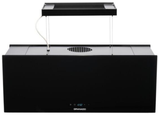Вытяжка декоративная GRANADO Segovia 4914-1200 black glass - 2