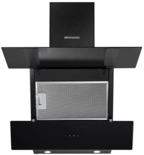 Вытяжка наклонная GRANADO Vivares 613-1100 black glass - 4