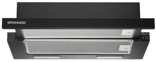 Витяжка телескопічна GRANADO Telde 602-450 black - 2