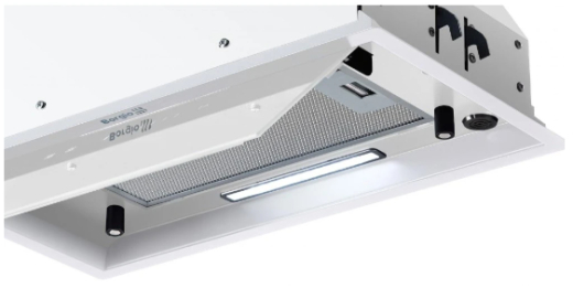 Витяжка вбудована Borgio BIT-BOX Full Glass 60 White - 4