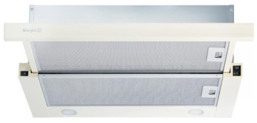 Витяжка телескопічна Borgio TLC (TR) 60 White - 1