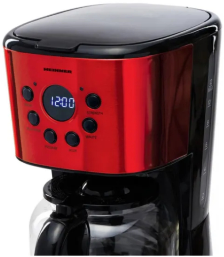 Капельная кофеварка HEINNER HCM-1500RDIX - 4