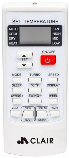 Спліт-система CLAIR BASIC-12A-R410 - 5