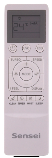 Кондиціонер спліт Sensei SAC-18CHI - 2