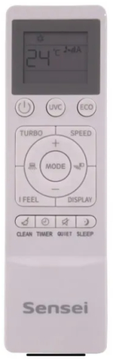 Кондиционер сплит Sensei SAC-24CHI - 2