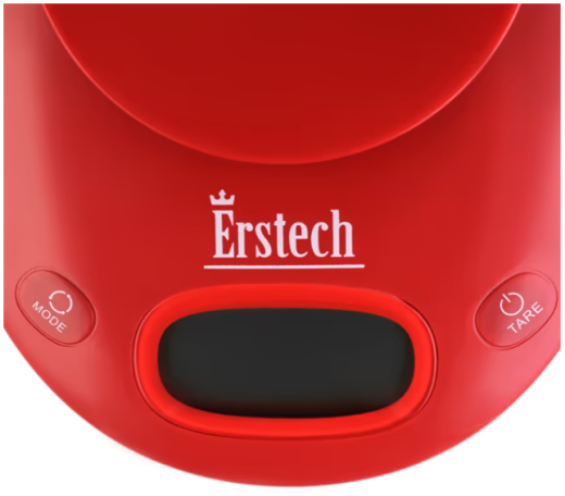 Ваги кухонні електронні Erstech ЕKS-5181 RED - 4