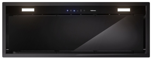 Витяжка вбудована Falmec Design GRUPPO INCASSO MURANO 70 BLACK GLASS 800 (CGIW70.E10P6#ZZZN491F) - 1