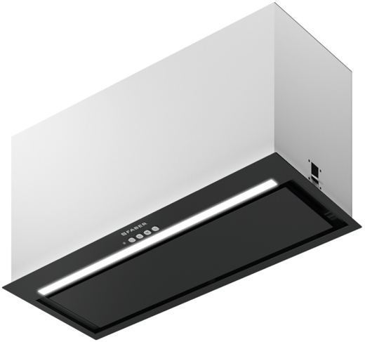 Вытяжка встраиваемая Faber INKA LUX EVO BK MATT A70 (305.0665.356) - 1