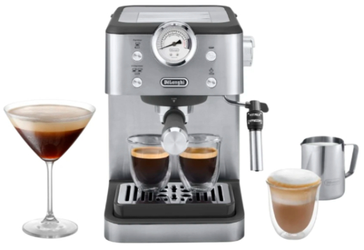 Ріжкова кавоварка Delonghi Linea Classic EM450.M - 5