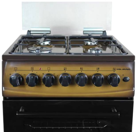 Комбінована плита MILANO ML50 EF50+ Brown - 4