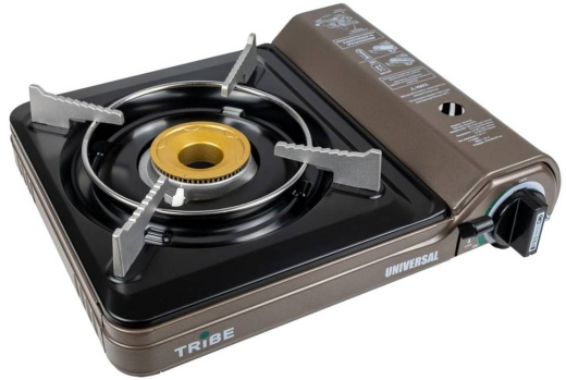 Плита газовая одноконфорочная Tribe Universal, grey (T-HD-0003-grey) - 2