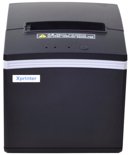 Принтер чеків Xprinter XP-E200L USB, Ethernet, 58мм, автообрезчик (XP-E200L) - 3