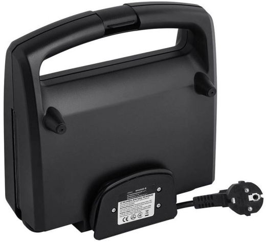 Мультимейкер (бутербродница-вафельница-гриль-орешница-кексница) Rotex RSM225-B - 9