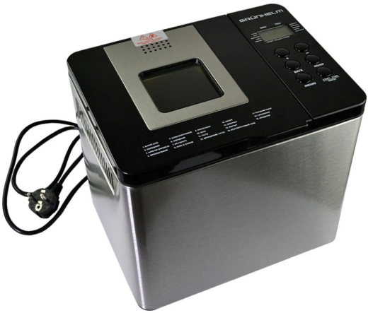 Хлібопічка Grunhelm GBM750 - 2