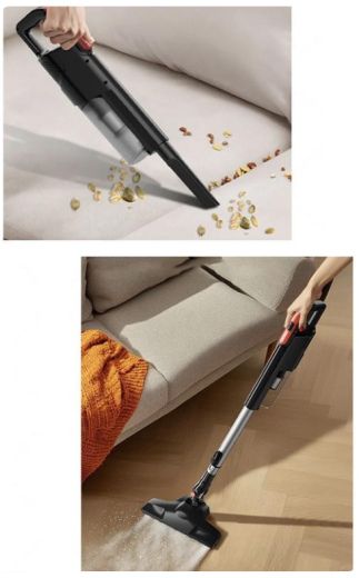 Вертикальний пилосос Enchen Vacuum Cleaner V3 Plus Black - 8