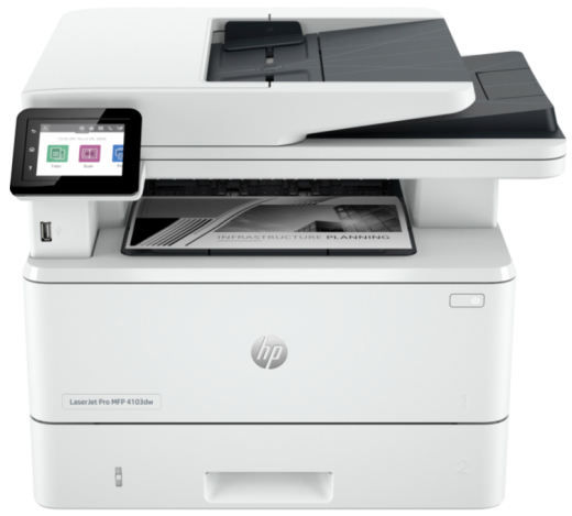 МФУ HP LaserJet Pro 4103dw + Wi-Fi (2Z627A) - 1