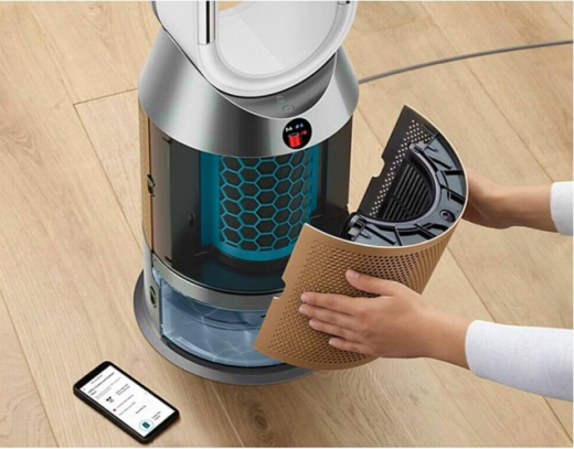 Климатический комплекс Dyson Purifier Humidify+Cool PH2 De-Nox White/Gold (545007-01) - 3