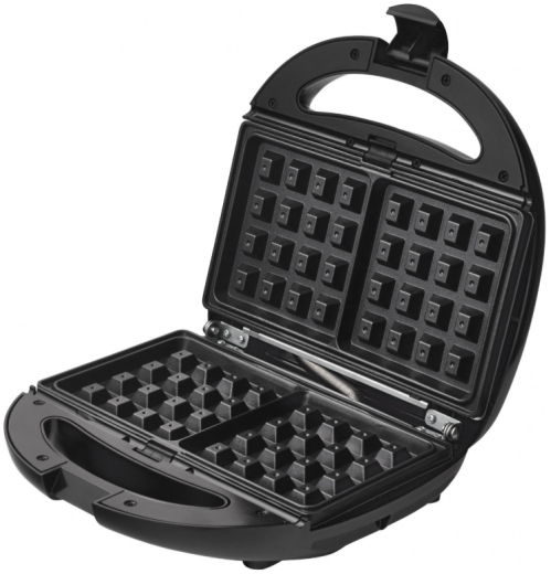 Мультимейкер (Бутербродница-Гриль-Вафельница-Орешница) Rotex RSM222-B - 4