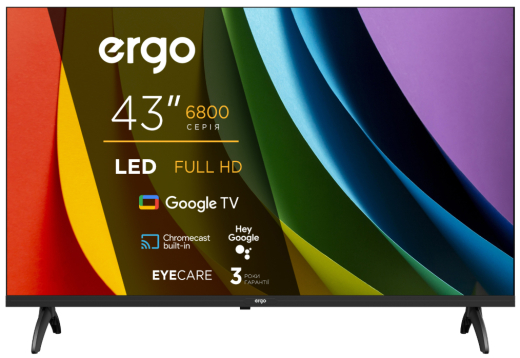 Телевізор ERGO 43JFS6800 - 1