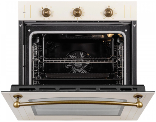 Духовка электрическая Perfelli RETRO 6M8L BEIGE - 6