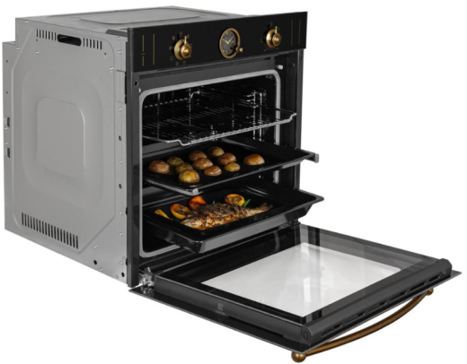 Духовка электрическая Perfelli VINTAGE 6A8N NERO - 7