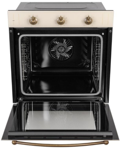 Духовка електрична Perfelli VINTAGE 6M8L BEIGE - 5