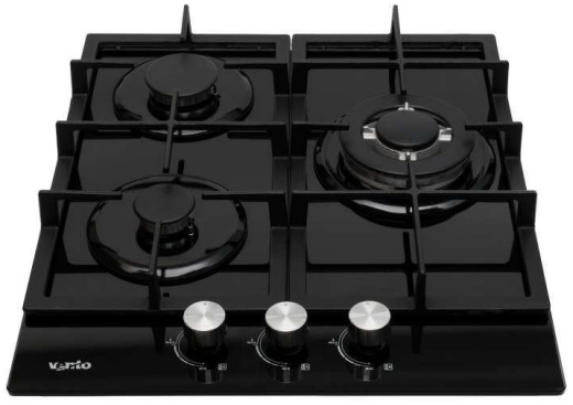 Газовая варочная поверхность Ventolux HG430 M7G CEST (BK) - 2