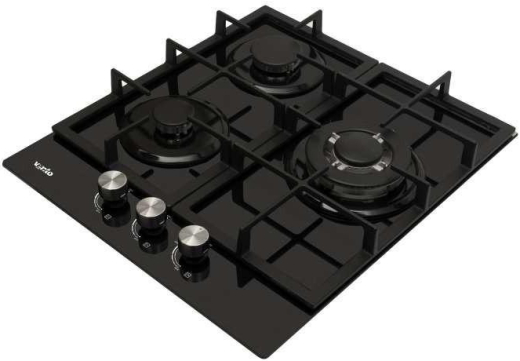 Газовая варочная поверхность Ventolux HG430 M7G CEST (BK) - 3