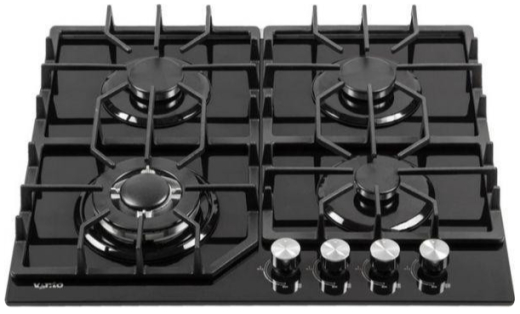 Газовая варочная поверхность Ventolux HG430 L7G CEST (BK) - 2