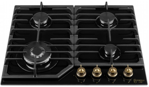 Газова варильна поверхня Perfelli VINTAGE GW69C NERO - 2