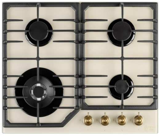 Газова варильна поверхня Perfelli VINTAGE GW69C BEIGE - 1