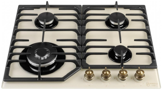 Газова варильна поверхня Perfelli VINTAGE GW69C BEIGE - 2