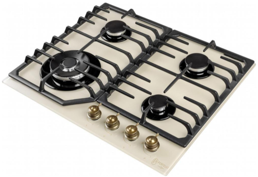 Газова варильна поверхня Perfelli VINTAGE GW69C BEIGE - 3