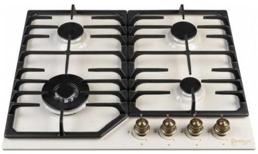 Газовая варочная поверхность Perfelli RETRO MW69C BEIGE - 2