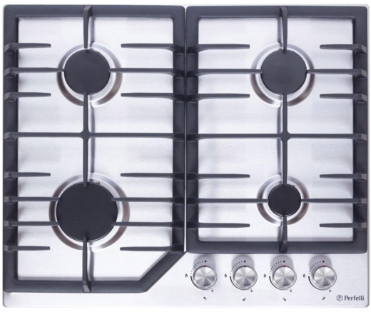 Газовая варочная поверхность Perfelli DIAMOND M69C INOX - 1