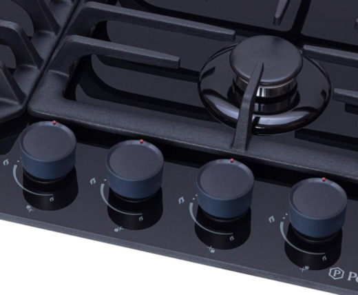 Газовая варочная поверхность Perfelli DIAMOND GW69C NERO - 4