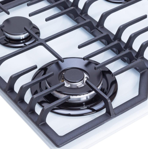 Газовая варочная поверхность Perfelli DIAMOND GW69C BIANCO - 4