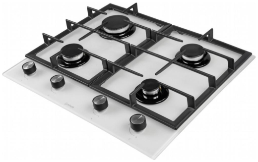 Газовая варочная поверхность Minola MGG 614204 WH - 4